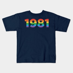 1981 Kids T-Shirt